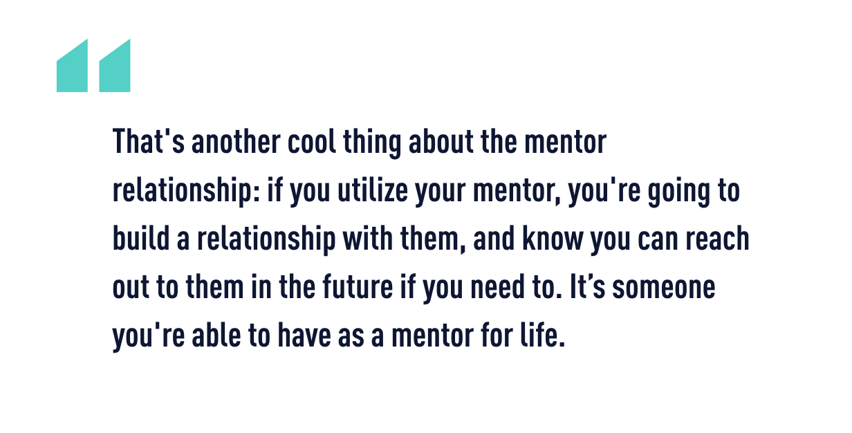 A quote from data analytics graduate Nick about his career change journey